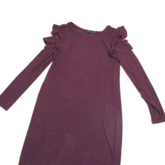 White House Black Market Plum Cold Shoulde… - Picture 4 of 6